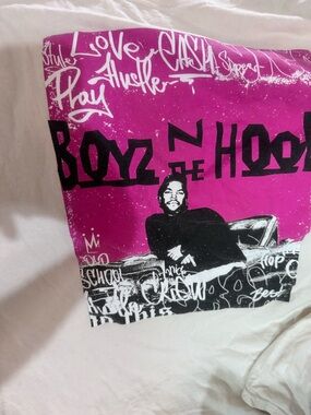 Columbia cream graphic tee - Boyz n the Hood print